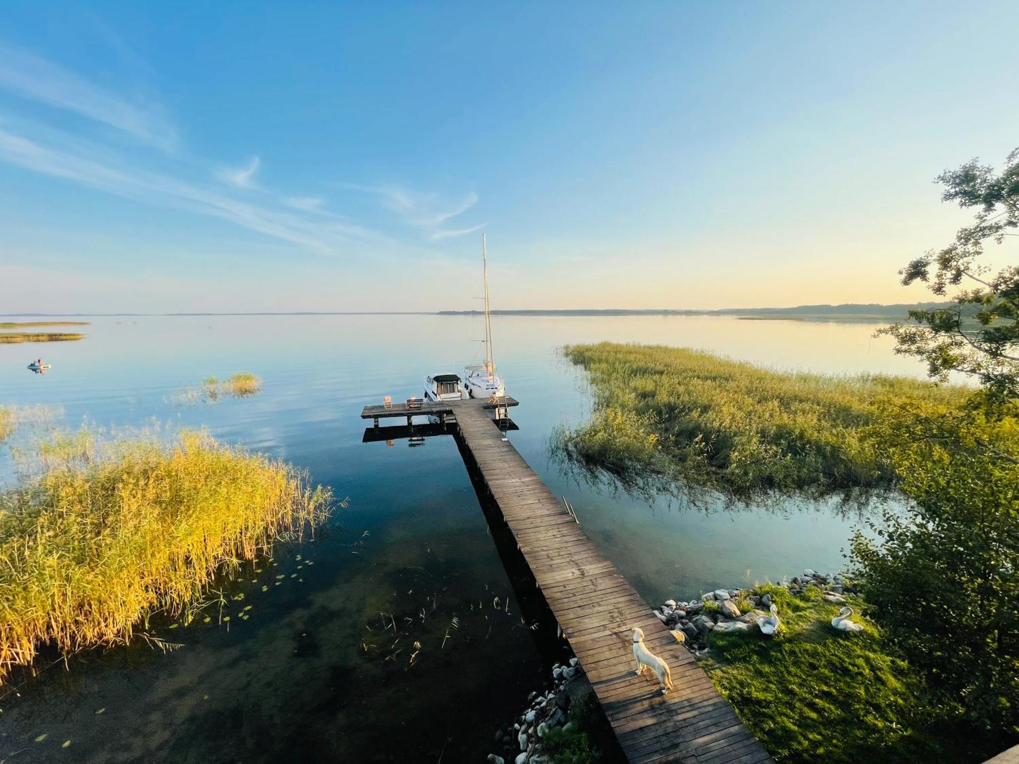 Folwark Luknajno Nad Jeziorem Sniardwy Gospoda Dziedzictwo Kulinarne Warmia-Mazury Mikołajki Exterior foto