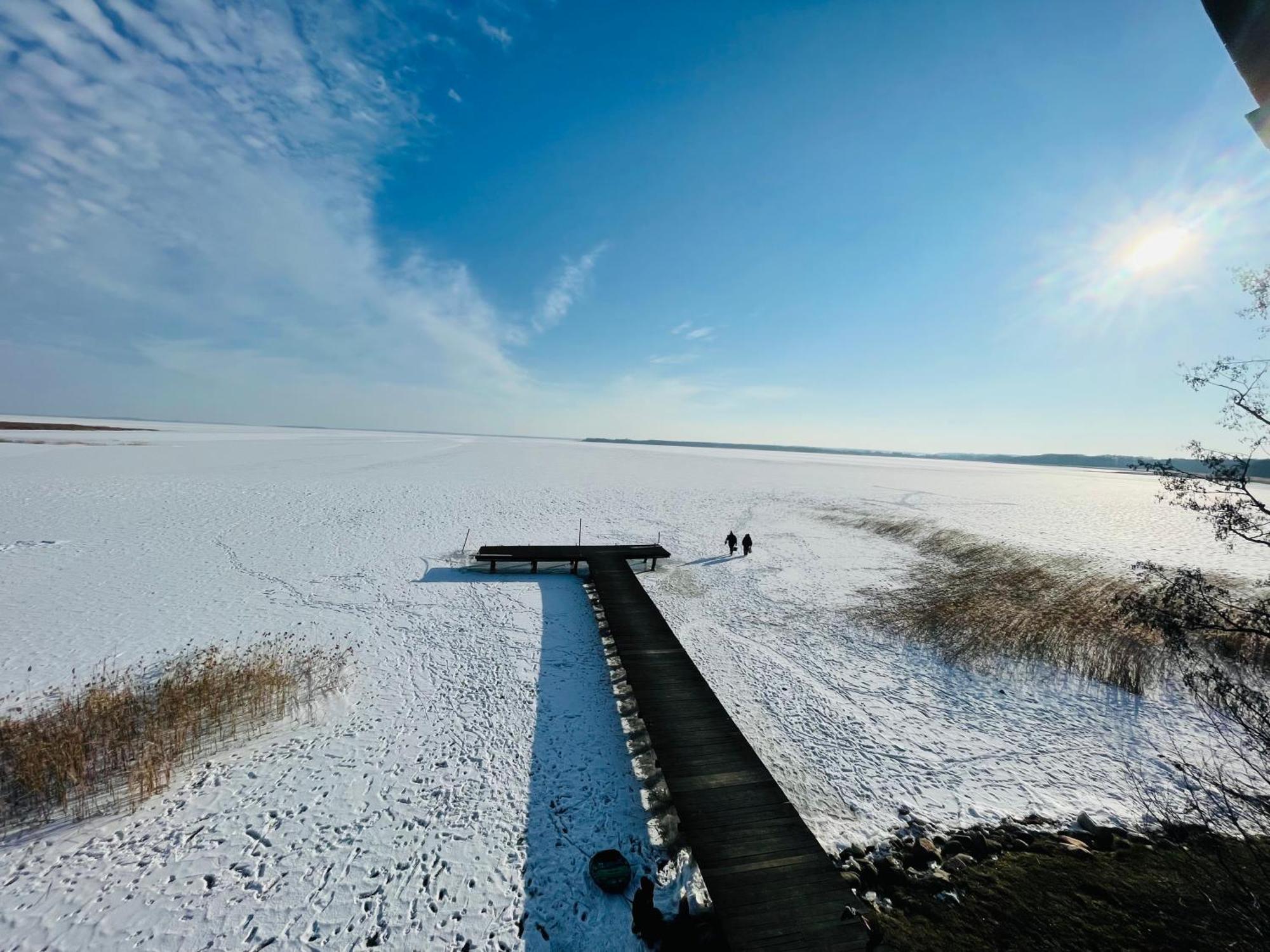 Folwark Luknajno Nad Jeziorem Sniardwy Gospoda Dziedzictwo Kulinarne Warmia-Mazury Mikołajki Exterior foto
