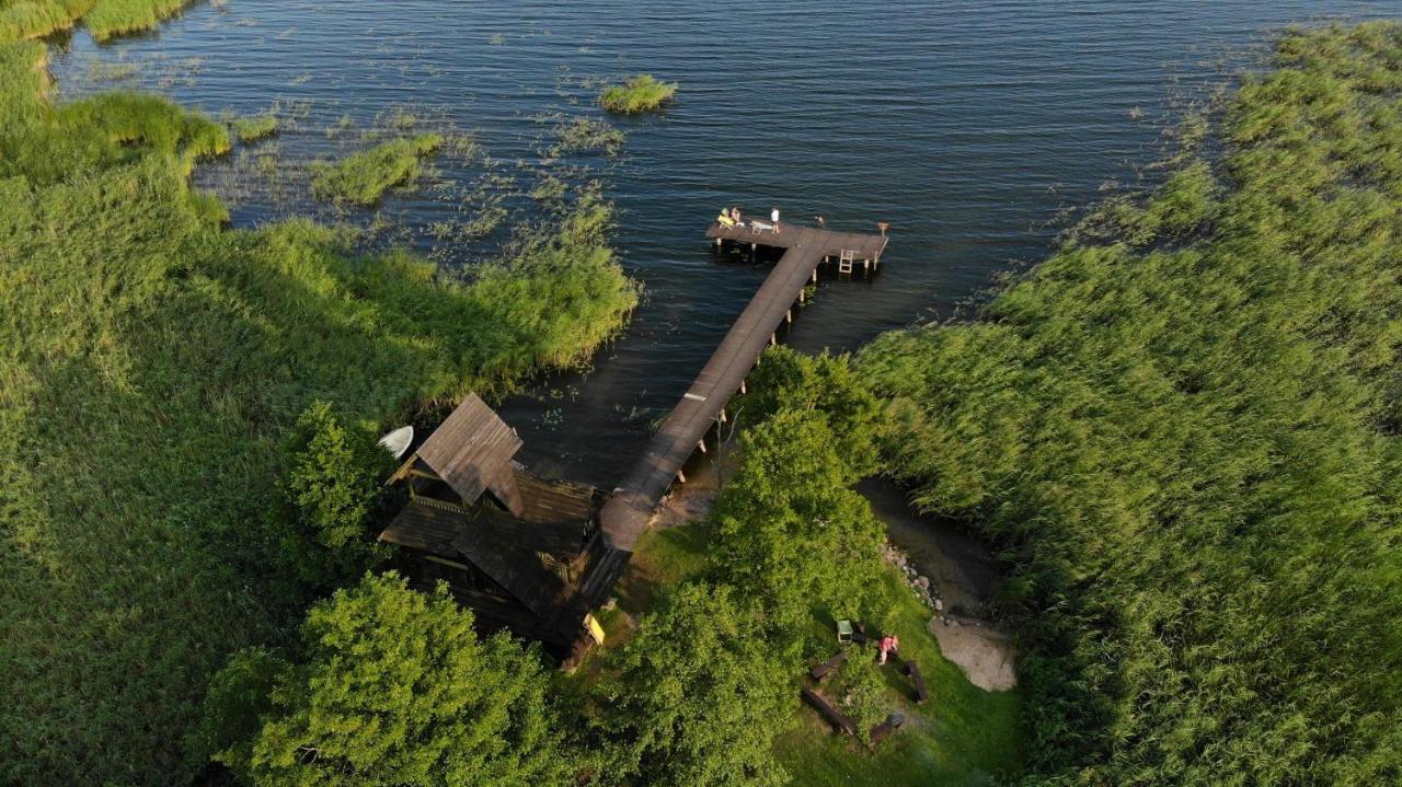 Folwark Luknajno Nad Jeziorem Sniardwy Gospoda Dziedzictwo Kulinarne Warmia-Mazury Mikołajki Exterior foto