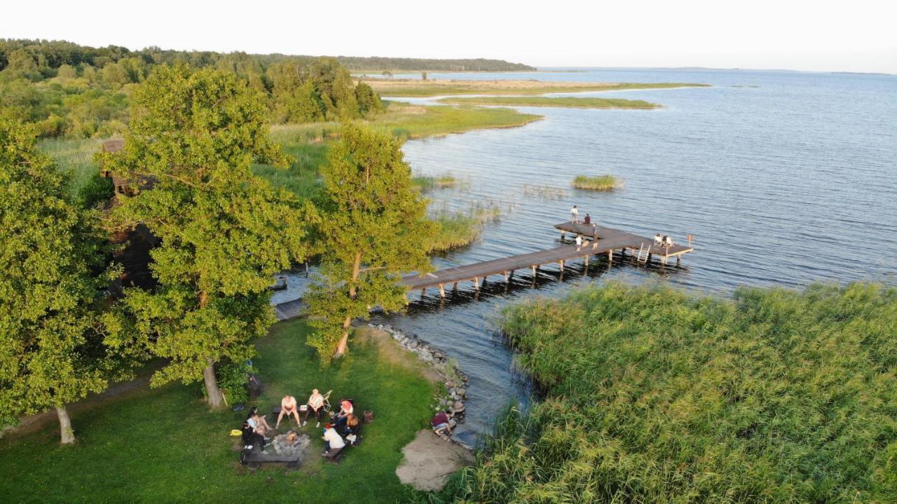 Folwark Luknajno Nad Jeziorem Sniardwy Gospoda Dziedzictwo Kulinarne Warmia-Mazury Mikołajki Exterior foto